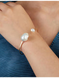 Baroque Pearl Delicate Cuff