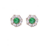 Emeralda Statement Studs