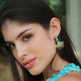 Elida Aqua Earrings