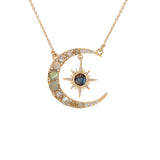 Star Moon Necklace