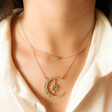 Star Moon Necklace