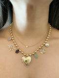 Rhea Aqua Necklace