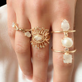 Chloe Moonstone Ring