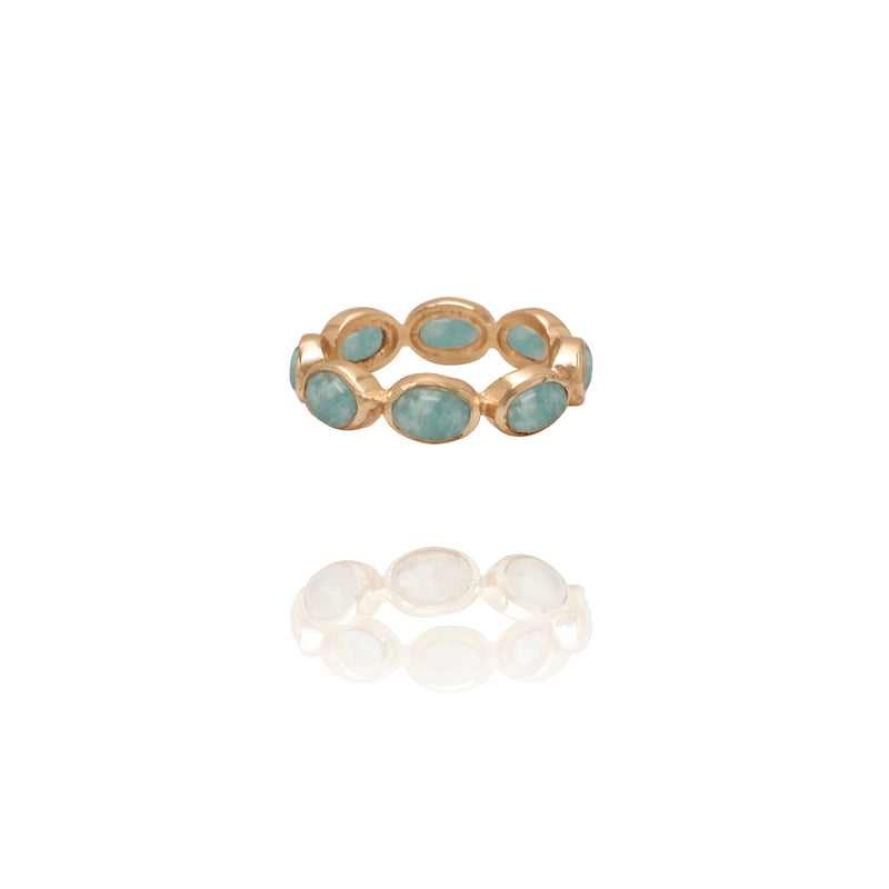 Cora Amazonite Ring