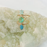 Chloe Aqua Ring