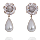 Roza Pave Pearl Drops