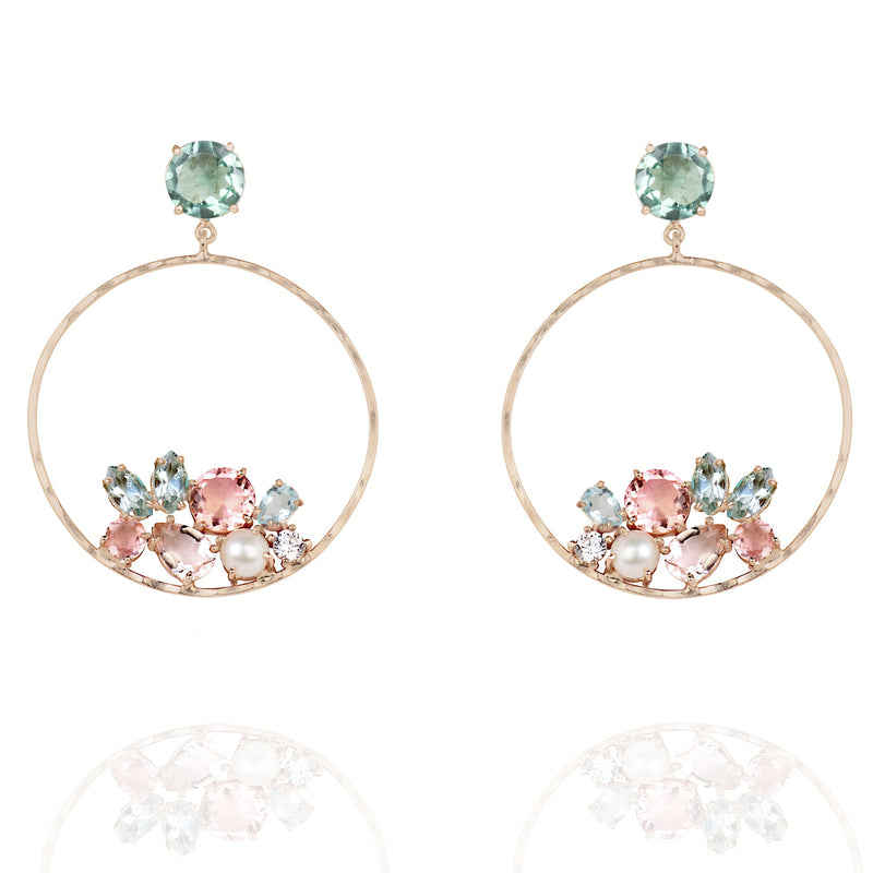 Candy Cabana Craddle Hoops