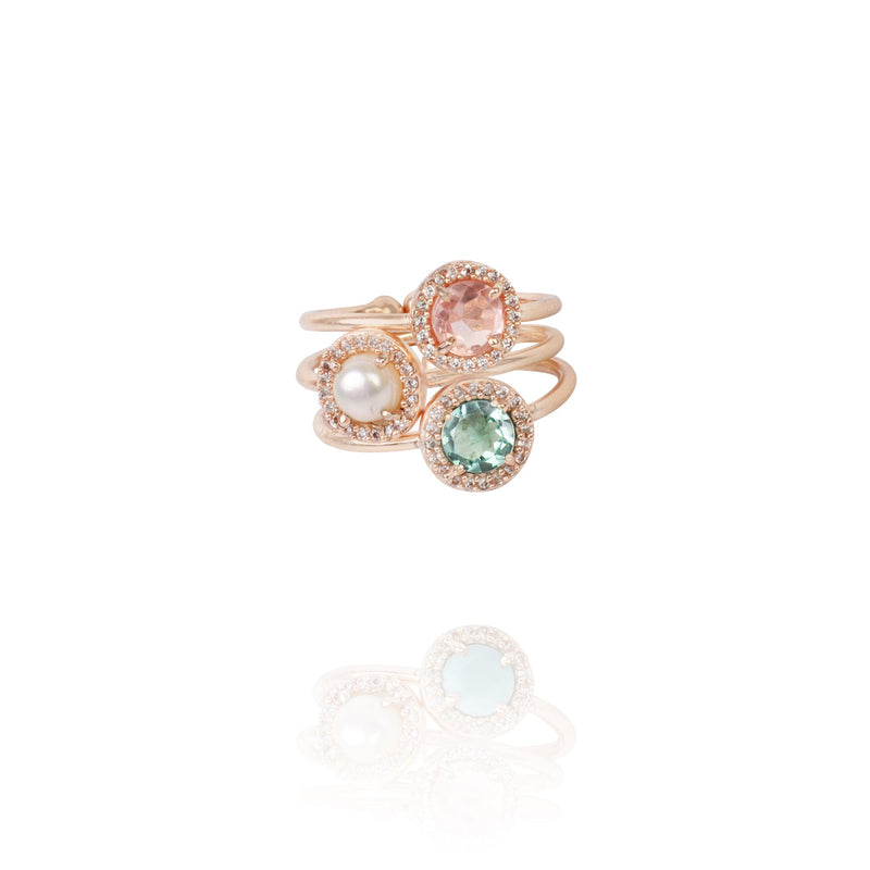 Candy Cabana Multigem Pave Ring