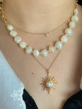 Eleri Pearl Layered Necklace